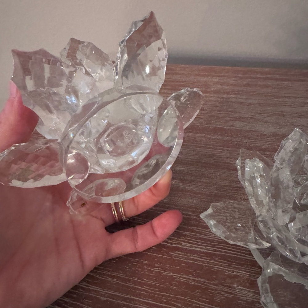 2 Shannon Crystal taper candle holders - Picture 8 of 12